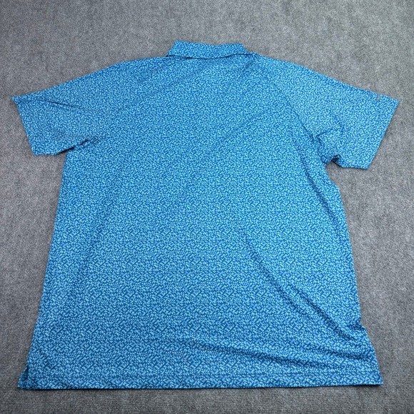 Callaway Polo Shirt Mens 2XLT Vallarta Blue Opti-Dri Swing Tech Golf Stretch NEW - Picture 14 of 16